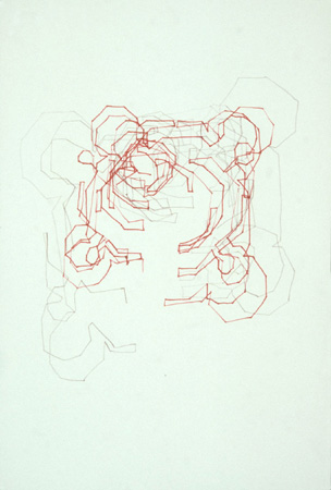 Labyrinth Drawing, 2008